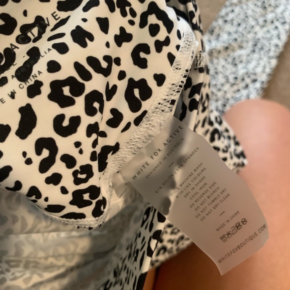 Pants - whitefox active leopard leggings